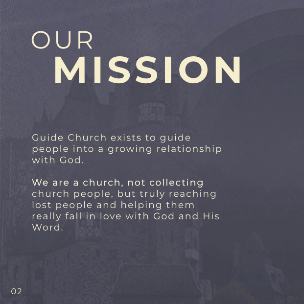 Campaign Brochure Mission